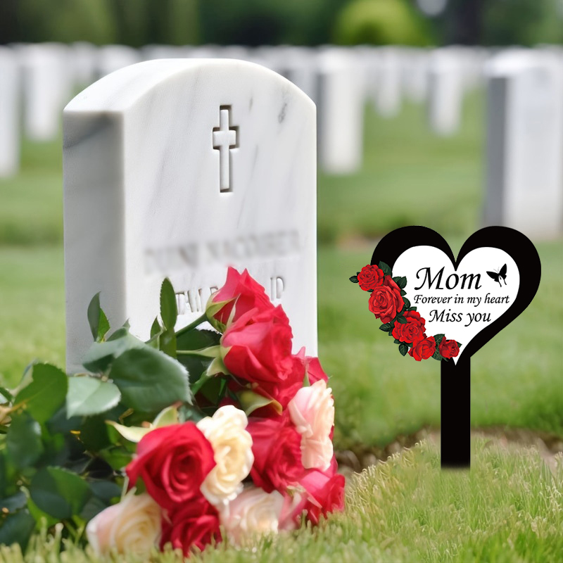 2024 Cemetery Memorial Heart S - Yard Sign Blank ulasan dan harga