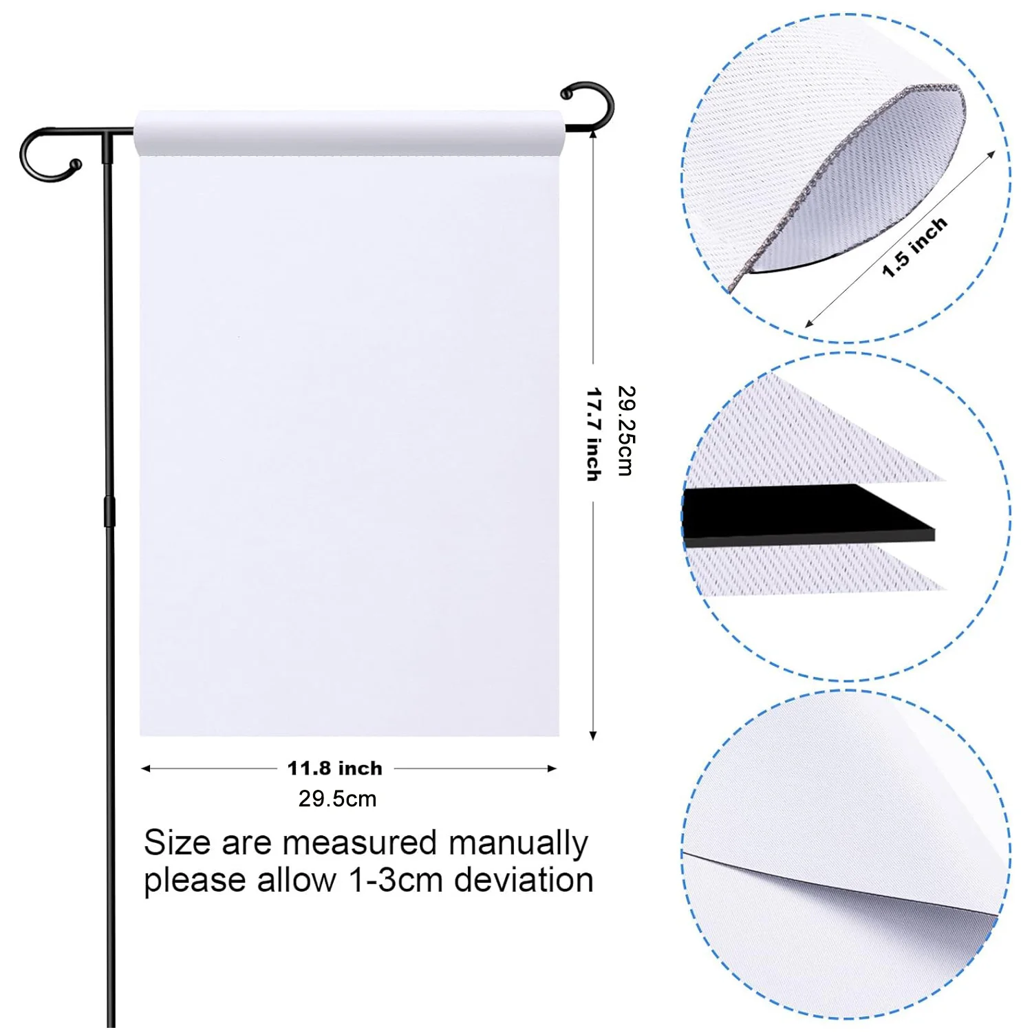 5pcs Double-Sided Blank Garden - Yard Sign Blank ulasan dan harga